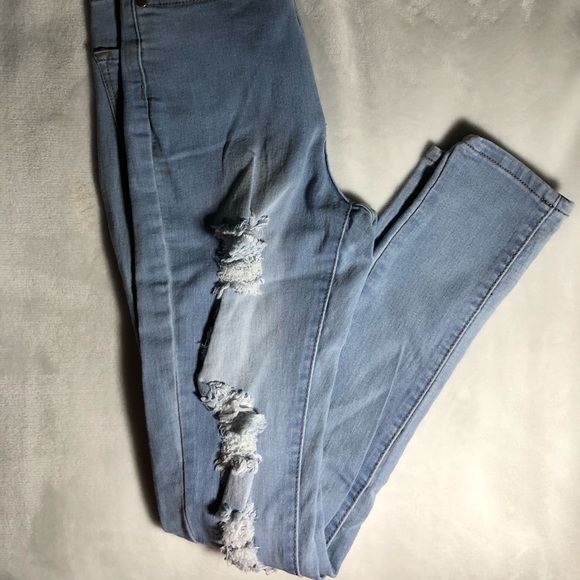 Drive To The Ocean Jeans - Light Blue Wash - Picture 3 of 8